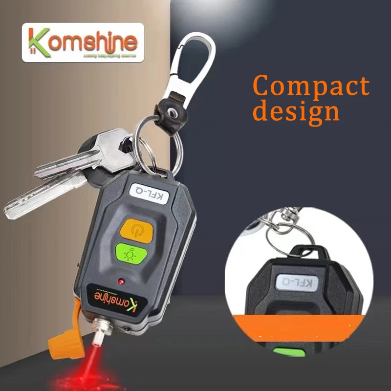 2022 komshine KFL-Q 30mw Mini Visual Fault Locator Optical Fiber Cable Tester Optic Break Checker 25KM VFL Red Light |