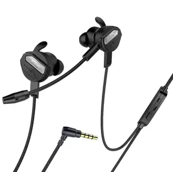 

Wired earphone Games Headset PC Gaming Headset With Mic Volume Control 3.5mm Universal In-Ear Wired Stereo Gaming Headset