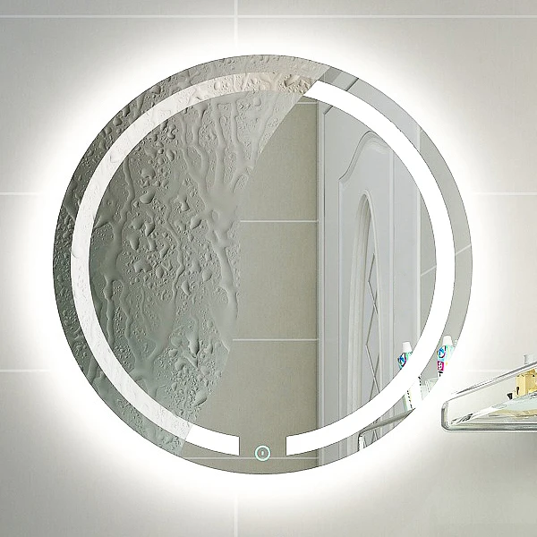 DIYHD диаметр 28 &quotКруглый с креплением на стене Led освещенное зеркало для ванной
