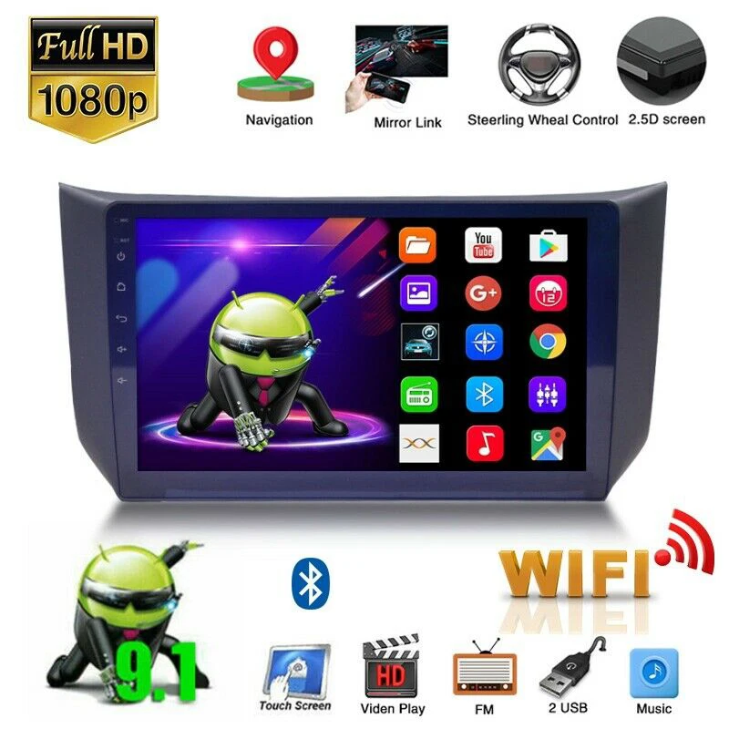 10 1 дюймов 1080P Android 9 Автомобильный GPS радио плеер для Nissan Sentra Sylphy 2012