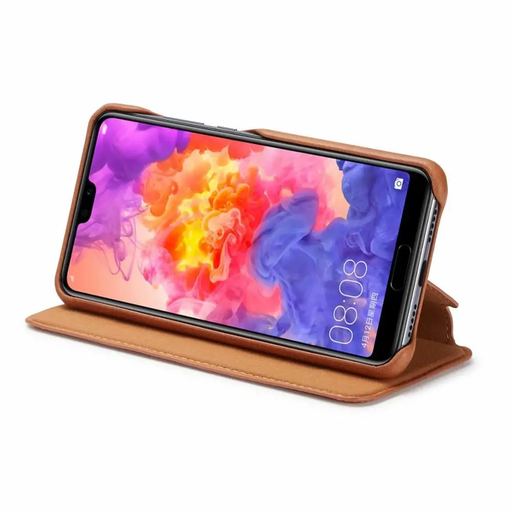 Кожаный бумажник флип чехол для huawei P30 Pro Lite дизайн книги бизнес с держателем карты для P20 Lite Pro задняя крышка