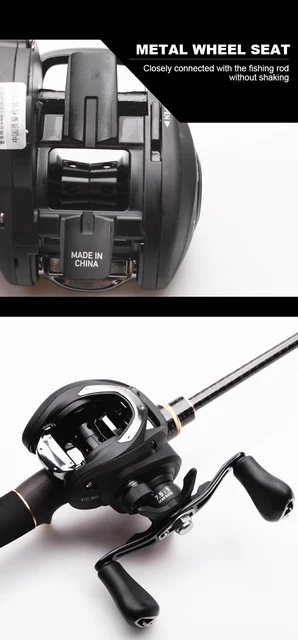 Daiwa CC80 7.5:1 Right Hand Compact Baitcast Fishing India