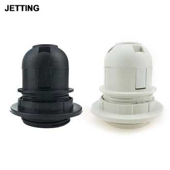 

Screw ES E27 M10 Light Bulb Lamp Holder Pendant Socket Lampshade Collar Lighting Accessories 2 Colors