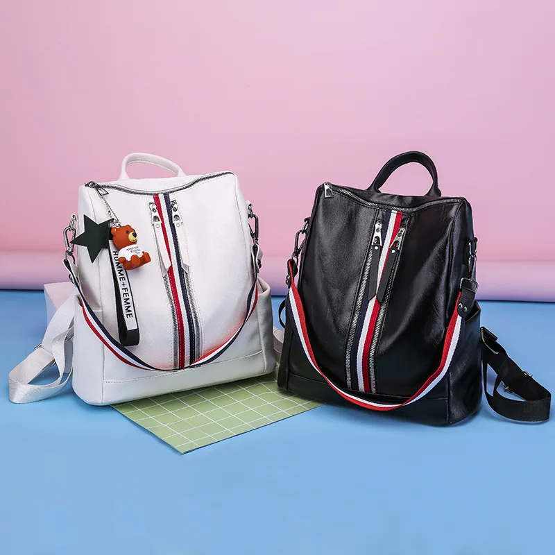 

2018 New Style Korean-style Waterproof Large-Volume Multi-functional Shoulder WOMEN'S Bag Travel Outdoor Backpack School Bag