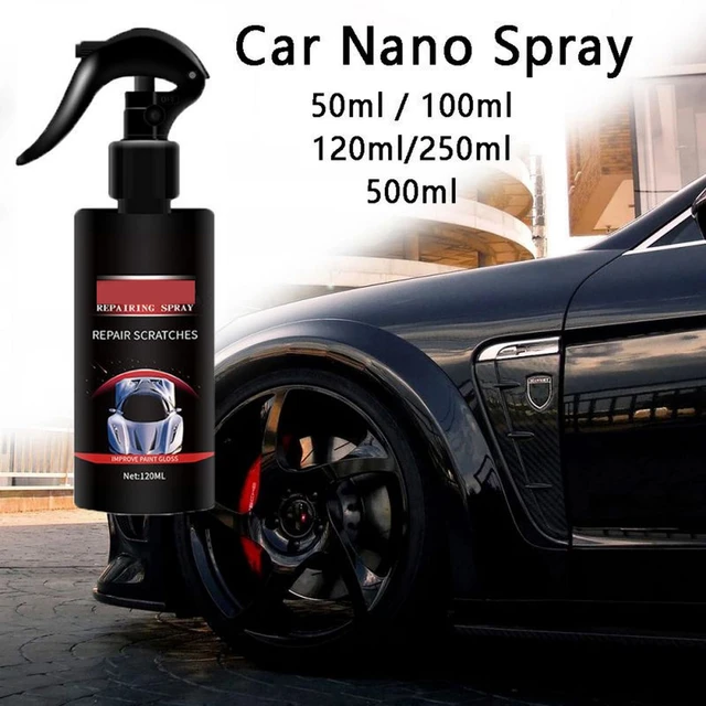 500ml 3 in 1 Autolack reparatur Keramik beschichtung Spray schnelle Nano- Beschichtung Sprüh wachs Automobil hydrophobe Politur Lack reiniger -  AliExpress