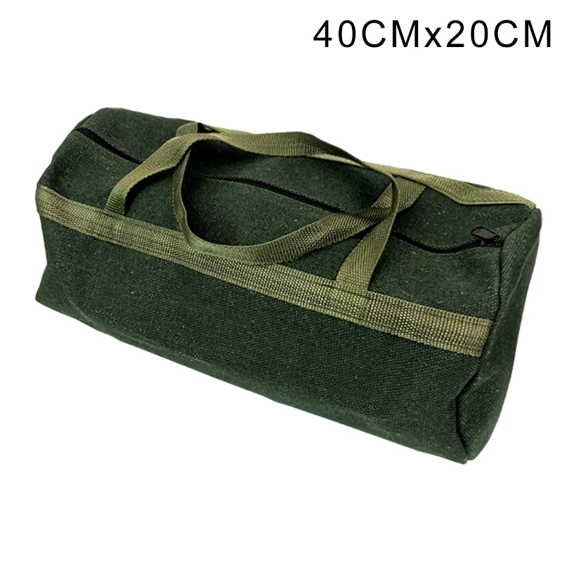 Thick Canvas Pouch Bags Storage Organizer Instrument Case Portable for Electrical Tool TS1 Easy to use tools, finishing portable leather tool bag Tool Storage Items