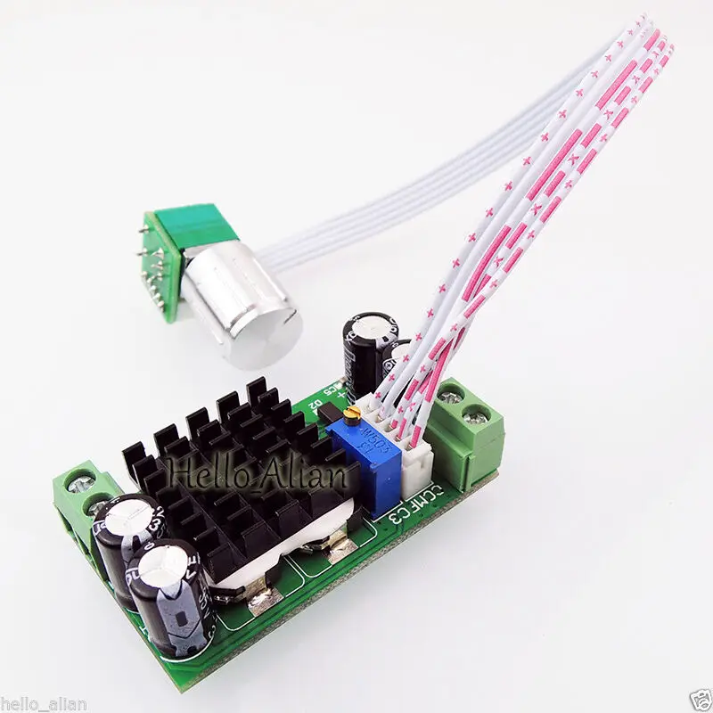 DC 5V 12V 24V 1A PWM DC Motor Speed Controller Regulator Switch For Fan Blower