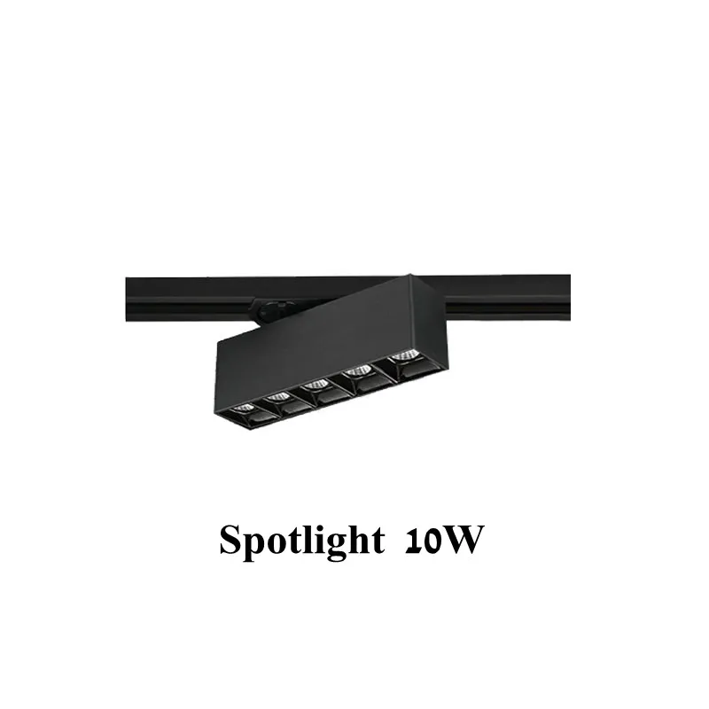 10W 20W 30W 40W LED Track Light LED Ceiling Lamp Aluminum AC85-265V LED Linear Light Floodlight Rail Lamps for Home Shop Stores hanging ceiling lights Ceiling Lights