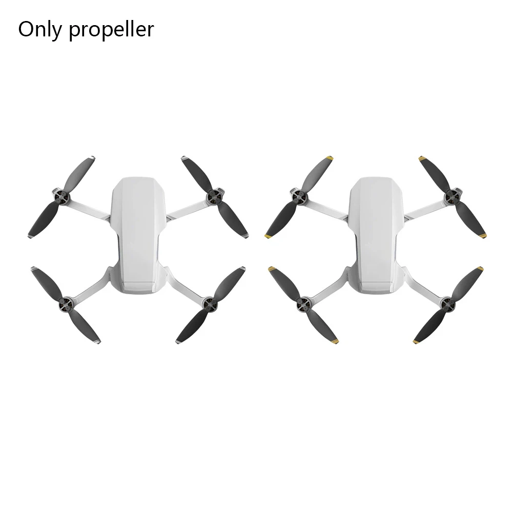 8pcs Propeller Blades Flight Direct Drive Props Parts Fan Quick Release RC Drone Aircraft Low Noise Spare For DJI Mavic Mini