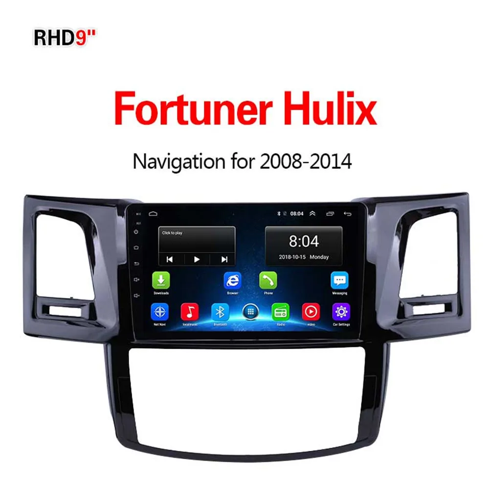 Lionet gps навигация для автомобиля Fortuner Hulix 2008- 9 дюймов RF1005X - Размер экрана, дюймов: 4G2G32G