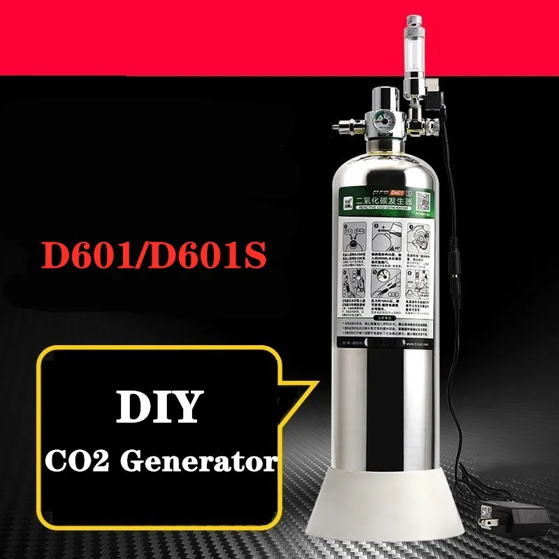 Aquarium Co2 Generator System Carbon Dioxide Reactor Kit With Auto Valve For Plants Greenhouse Grow Tent Grow House Co2 Ozone Equipments Aliexpress