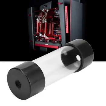 

Transparent Cylindrical Computer Water Cooling Water Tank 150MM with G1 / 4 Threads