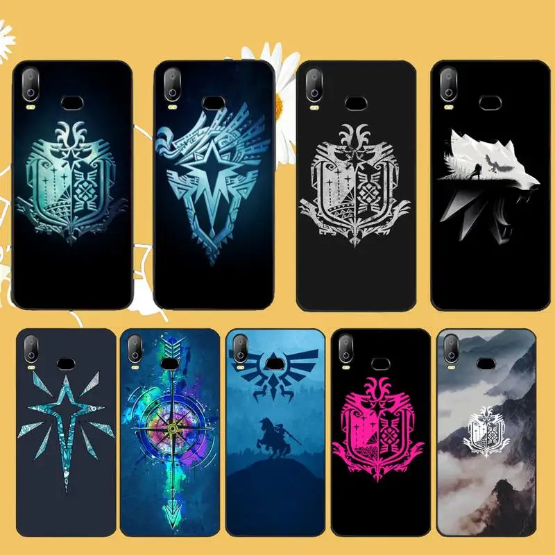 CUTEWANAN monster hunter world чехол для телефона Samsung A10 A20 A30 A40 A50 A70 A71 A51 A6 A8 2018 | Мобильные