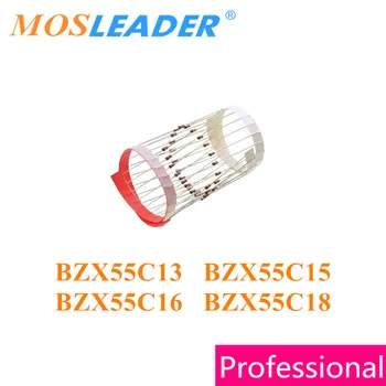 

Mosleader 5000pcs DO35 BZX55C13 BZX55C15 BZX55C16 BZX55C18 Dip in the tape without box 13V 15V 16V 18V Chinese goods