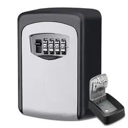 Ящик с ключами замок Сейф с ключом открытый настенное крепление комбинация блокировки паролей скрытые ключи коробка для хранения сейфы
