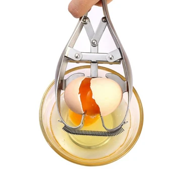

Stainless Steel Egg Beater Quick Egg Opener Open Eggshell Peeling Egg Baking Tool eggshell cracker Kitchen Supplies