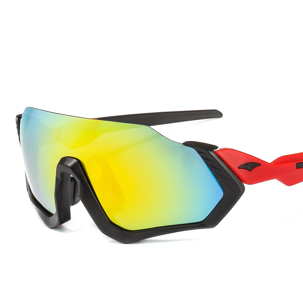 Gafas deportivas para ciclismo al aire libre medio Marco Integrado a prueba de explosiones gafas de sol a prueba de viento gafas