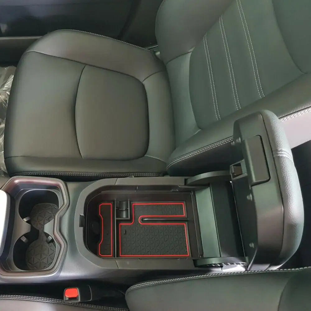 

Styling Armrest Box Organizer Interior Storage Center Console For RAV4 2019 2020