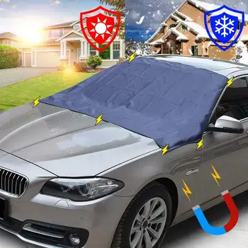 

Car Windshield Snow Cover Magnetic Waterproof Ice Frost Sunshade Protector Guard
