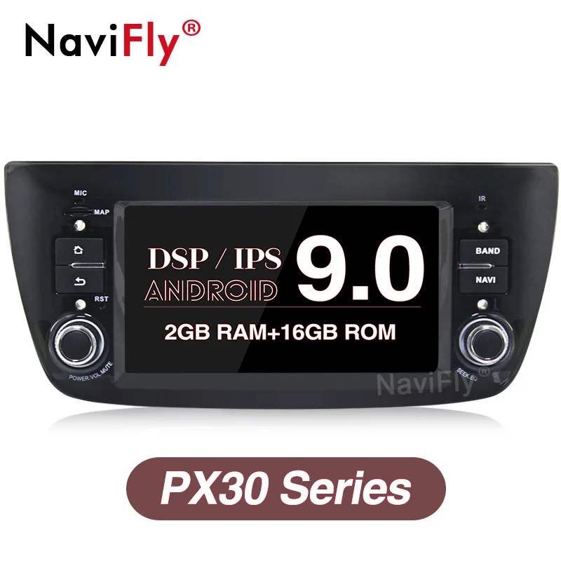 

NaviFly IPS DSP Android 9.0 Car Radio Multimedia Player for 2010-2015 Fiat Doblo Stereo Autoradio GPS Navigation WIFI Map BT Mic