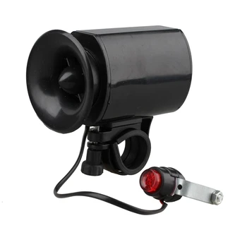 

Waterproof Electronic Bicycle Bike Ultra-loud Bell 6 Sounds Horn Alarm Speaker