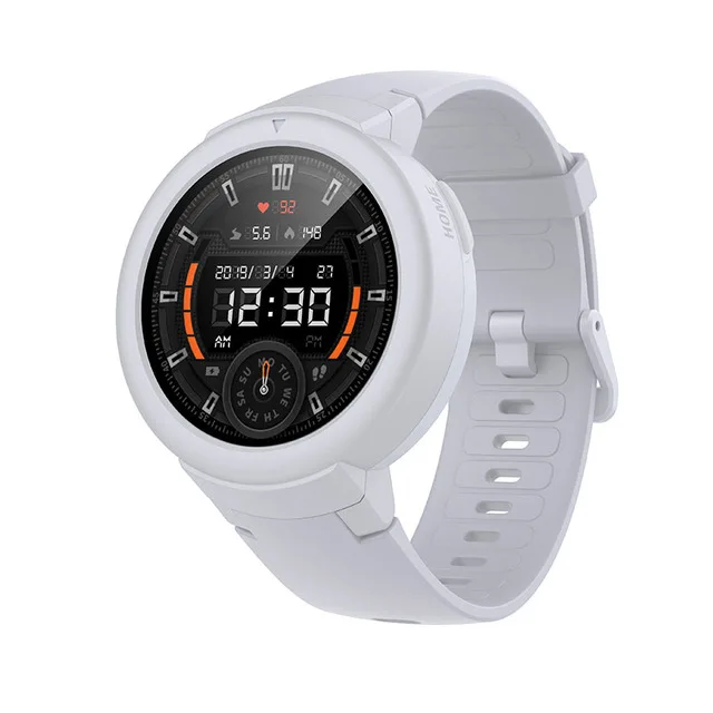 AMAZFIT Verge Lite Смарт-часы глобальная версия IP68 Водонепроницаемые мульти-спортивные Смарт-часы Bip 2 gps трекер здоровья - Цвет: White