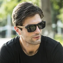 SKADINO, Зебра, дерево, мужские солнцезащитные очки, поляризационные, деревянные, солнцезащитные очки для женщин, синие, зеленые линзы, ручная работа, модный бренд, крутые, UV400