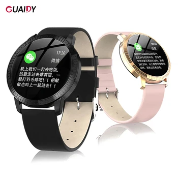 

Metal Smart Watch Bluetooth Bracelet Heart Rate Sports Step Counting Women Men Monitoring Health For IOS Samsung Universal