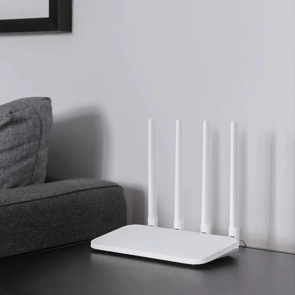 Оригинальный роутер Xiaomi Mi Wi Fi 4C 64 ОЗУ 300 Мб/с 2.4G 802.11 b/g/n 4 антенны беспроводные