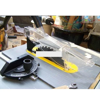 

Universal Woodworking Table Saw With Dispensing Tool Anti Dust Protective Cover Shell Plastic Transparent Durable Accessories