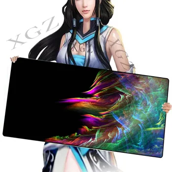 

XGZ Fantasy Magic Game Player Table Laptop Rubber Large Mouse Pad Office Soft Lock Edge for Csgo Lol Dota