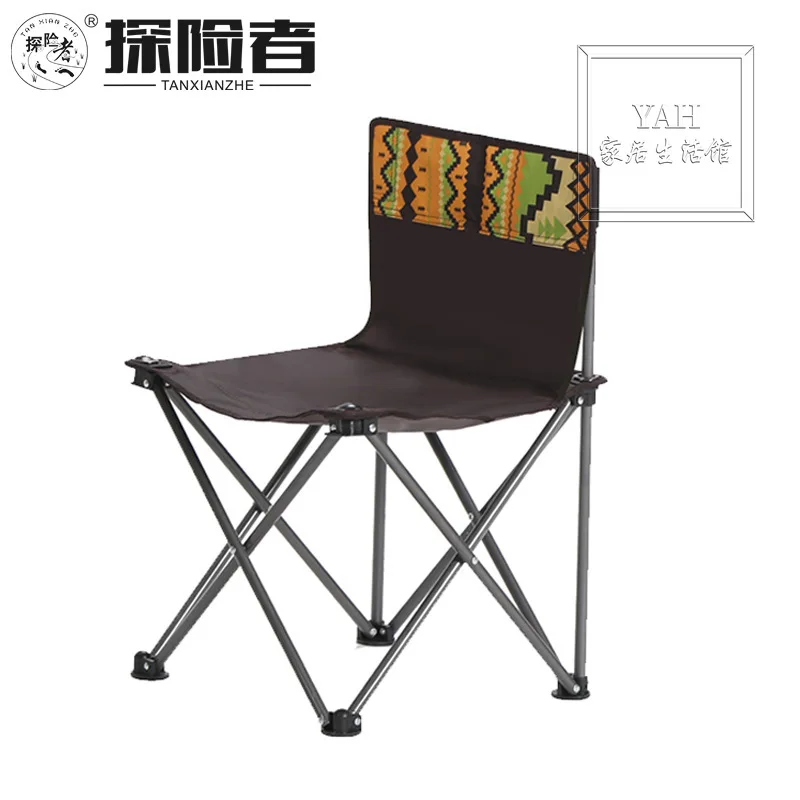

Outdoor Folding Chair Portable Beach Chair Writing Chair Fishing Board Car on-board Stool Park Camping
