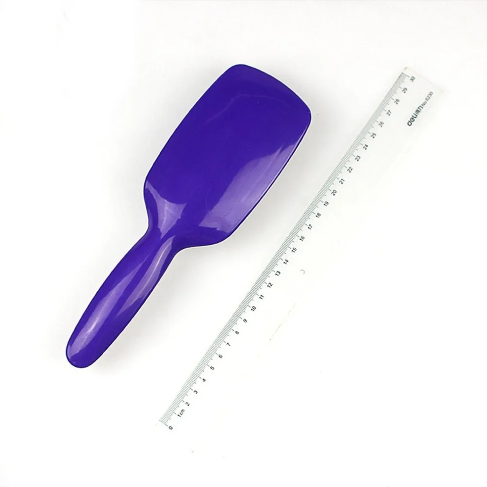 Anti-static Paddle Plate Head Scalp Massage Comb Detangling Plastic Hairbrush Comb Hair Styling Tools