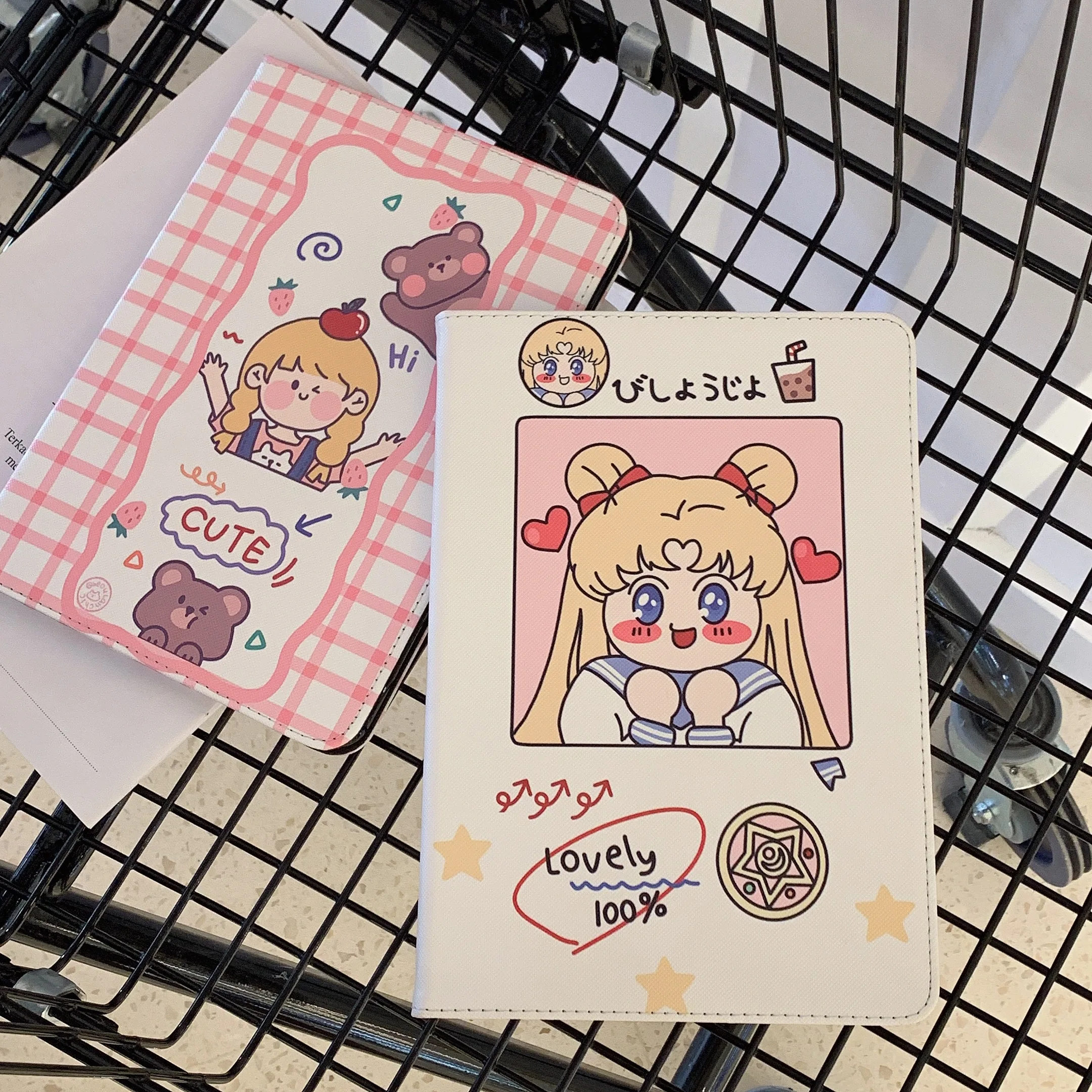 アニメかわいい魔法少女セーラームーンソフトタブレット保護ケースipadの空気1 2 3ミニ4 5プロ17 18 19 カバー タブレット 電子書籍ケース Aliexpress