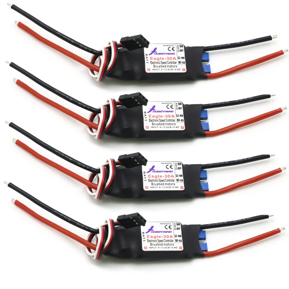 30A RC Brushless Motor Electric Speed Controller ESC 3A UBEC with XT60 &  3.5mm Bullet Plugs