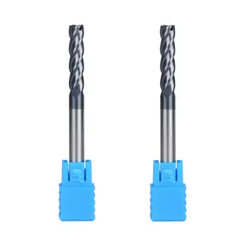 

Solid Carbide End Mill 6mm Shank Dia Coat 4-Flute CNC Router Bits For Woodworkin