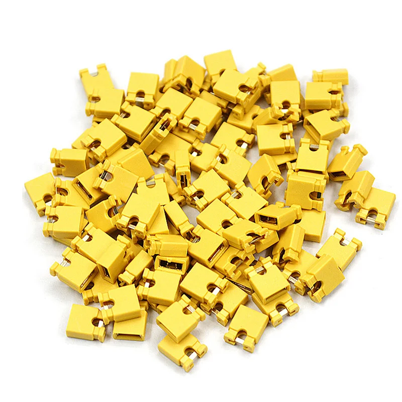 Dupont Wire Jumper Cable Kit 100Pcs Pin Header Jumper Blocks Connector 2.54 mm For 3 1/2 Hard Disk Drive CD/DVD Drive Motherboard and/or Expansion Card G25