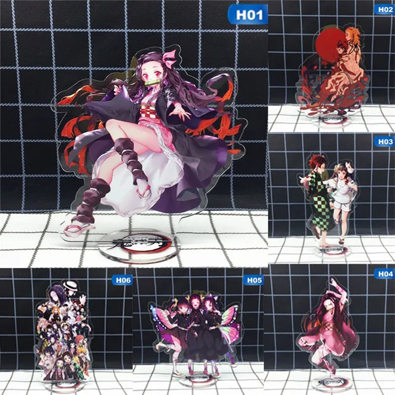 Горячее аниме рассекающий демонов киметсу No Yaiba Kamado Tanjirou Nezuko фигурка на акриловой