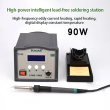

90w Large Display High Lead-free Eddy Current Anti-static Control Soldering Iron 3100 Smart Soldering Iron Soldering Station