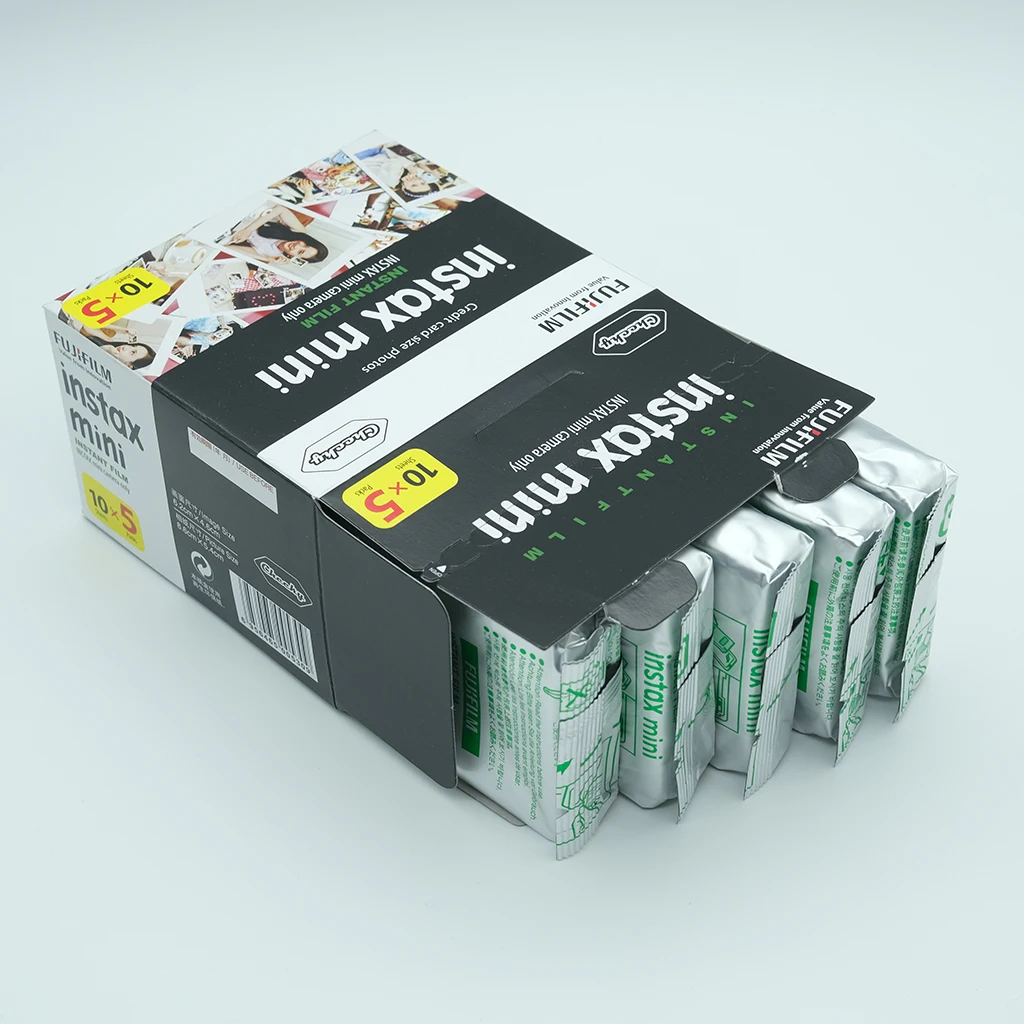 Mini Film White 50 Sheet For Fuji Instax Instant Camera Photo Film Paper For Fujifilm Instax Mini 7s/8/25/90/9