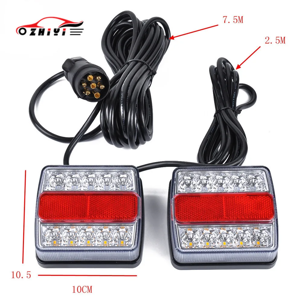 26LED 12V Trailer Lights Kit 12V 