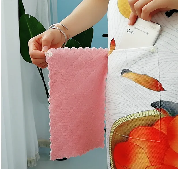 Китайский стиль, Традиционные Кухонные фартуки, бытовая техника для уборки, водонепроницаемый кухонный фартук для приготовления пищи, защита от пыли, поясная ткань