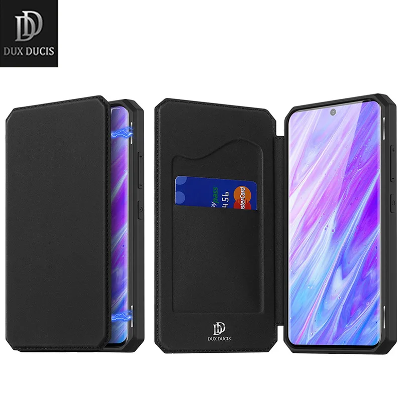 

Dux ducis Applicable SAMSUNG Galaxys20 Phone Case Business Flip Card Leather Case S20 plus