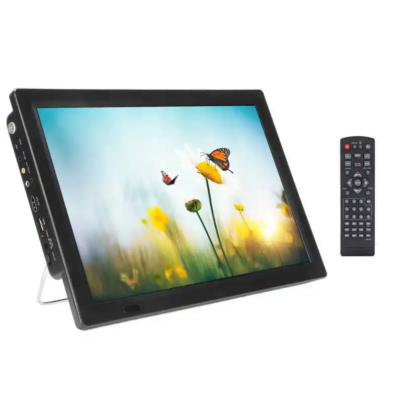 TV portátil de 5 pulgadas, dispositivo de 110 a 220V, compatible con ISDB  T, recargable, 1080P, Mini televisión Digital, enchufe de la UE - AliExpress