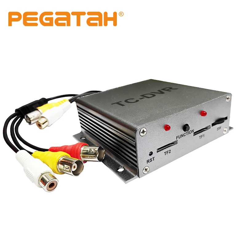  New SD Card Mini DVR Video Recorder Support Dual 32GB TF Cards Real time video Record Motion Detect