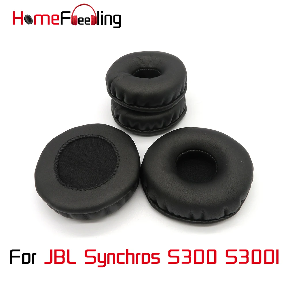 

Homefeeling Ear Pads For JBL Synchros S300 S300I Earpads Round Universal Leahter Repalcement Parts Ear Cushions