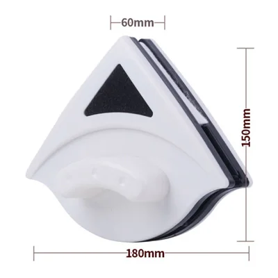 3-8mm glass Стеклоочиститель однослойный двухслойный высокий подъем Сильный магнитный двухсторонний стеклоочиститель артефакт инструменты для чистки Щетка скребок - Цвет: 3-8mm glass