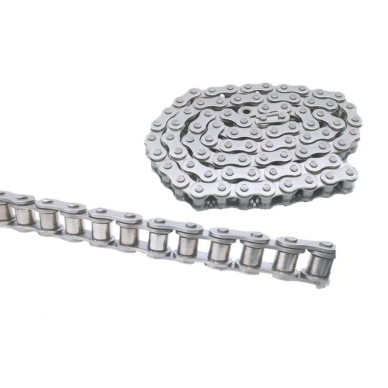 Industrial Drive Chain 1PCS 1.5M Industrial Stainless Steel Short Pitch Roller Transmission Drive Chain 04C 05B 06B 08B 10A 12A 16A