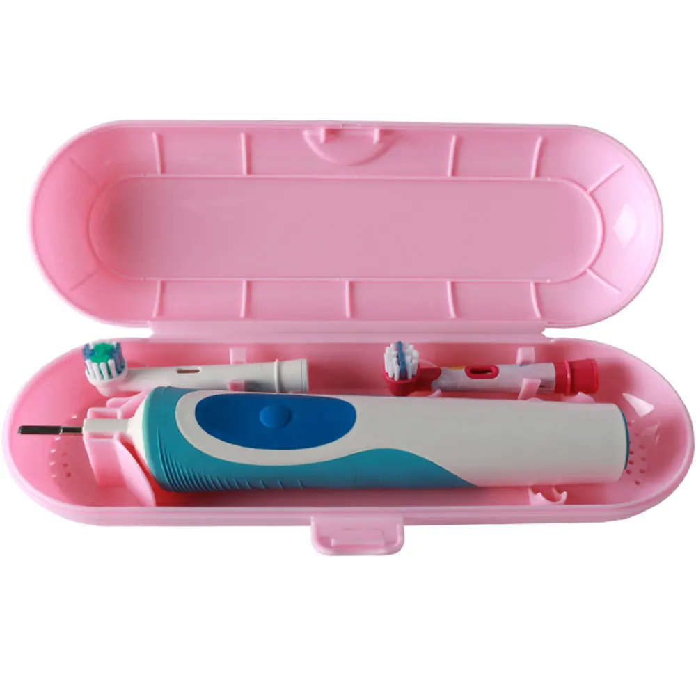 with Box Storage Box Case Travel for Oral Hygiene Colorful Electric Toothbrush 3Colors Brush Home Portable Holder Camping