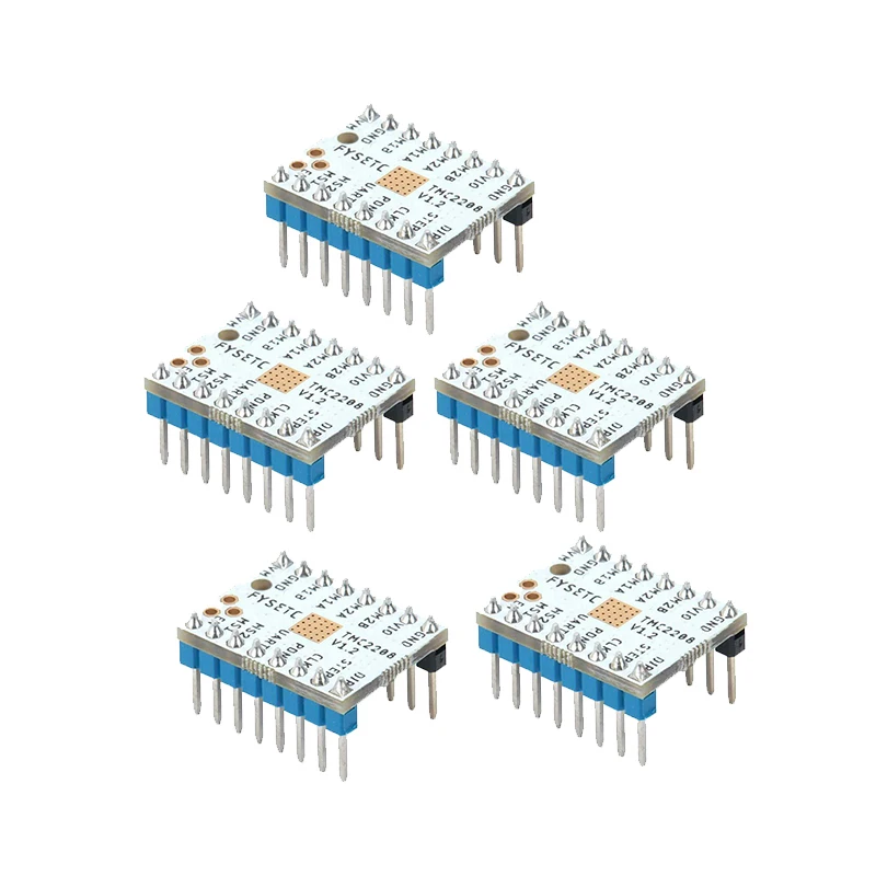 5 шт. Шаговые драйверы подходят для 3D принтеров, поддерживающих Socketed драйверы